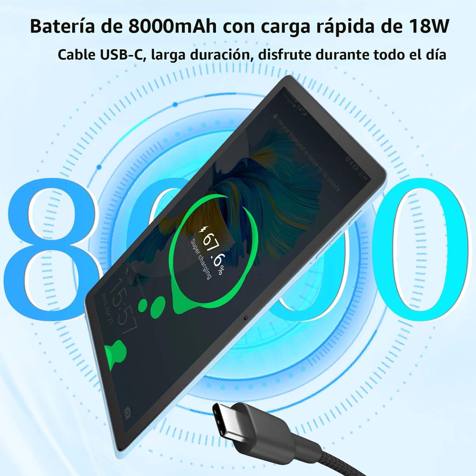 Amazon.com: Tableta Android 15 mejorada 2026, tabletas de 11